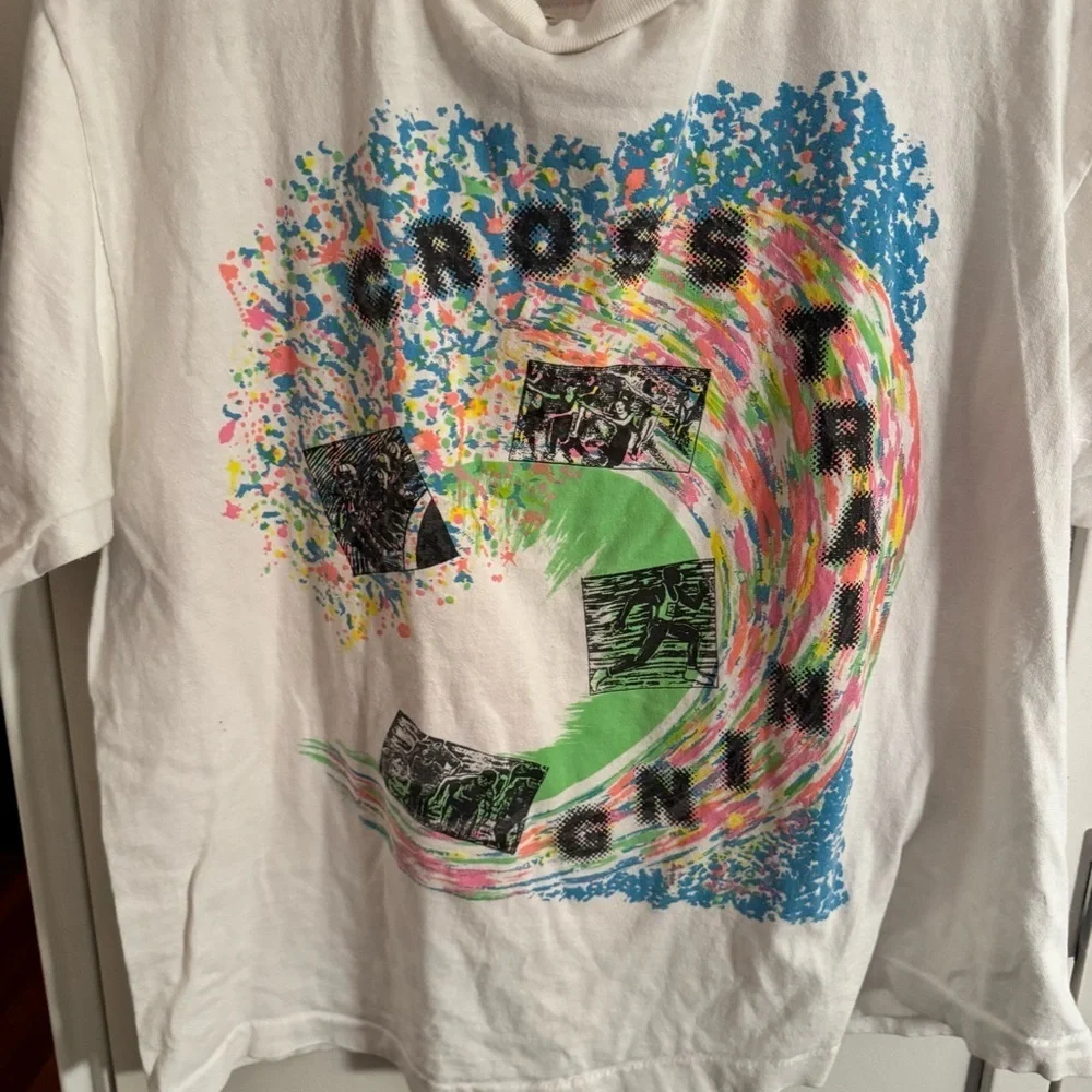 VINTAGE cross fit exercise t-shirt - Picture 2 of 3